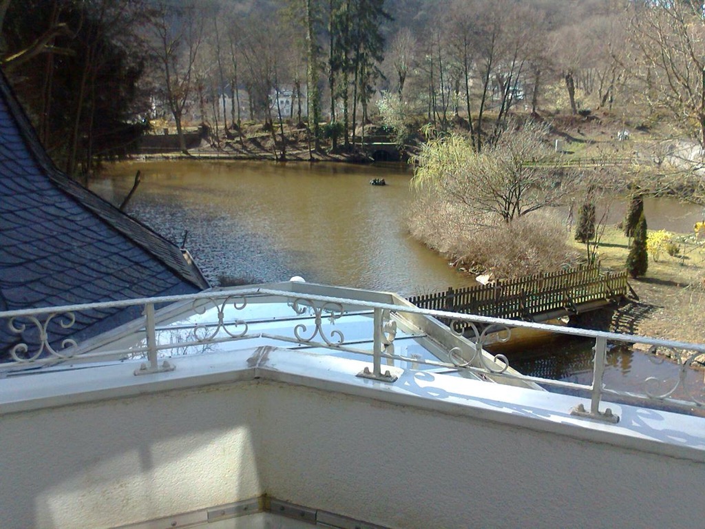 Vijver hotel Schwanenweiher
