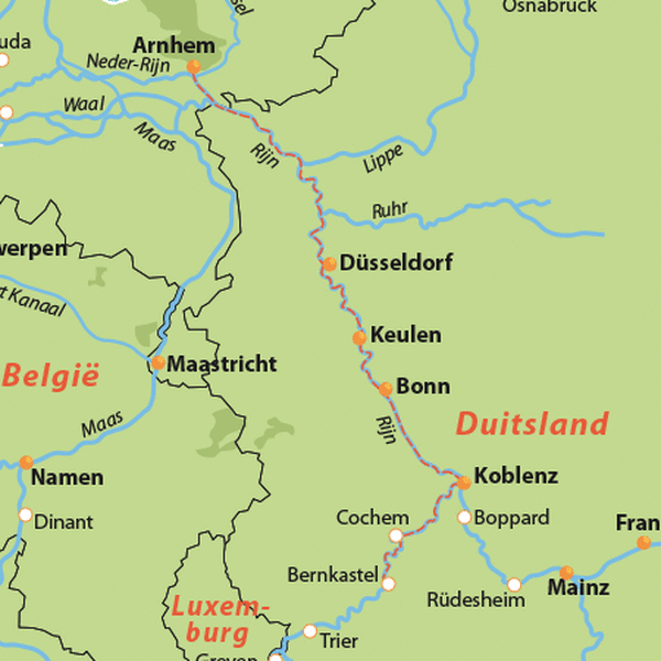 10 dagen riviercruise naar Bernkastel over de Moezel