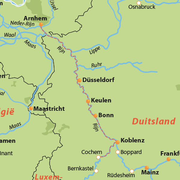 najaarscruise naar cochem in 6 dagen