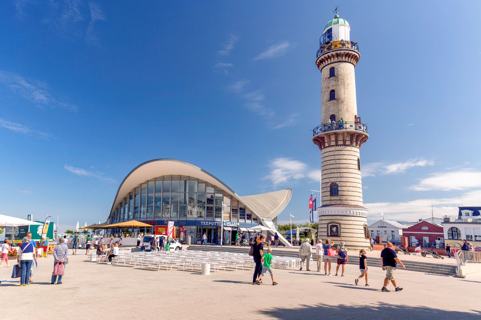 vuurtoren warnemuende