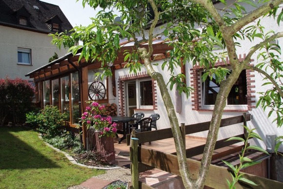Ferienhaus Movika overdekt terras